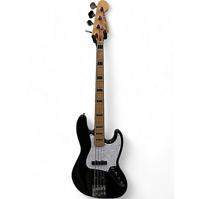 Used 2017 Fender Geddy Lee Signature Jazz Bass Black Electric Bass Guitar