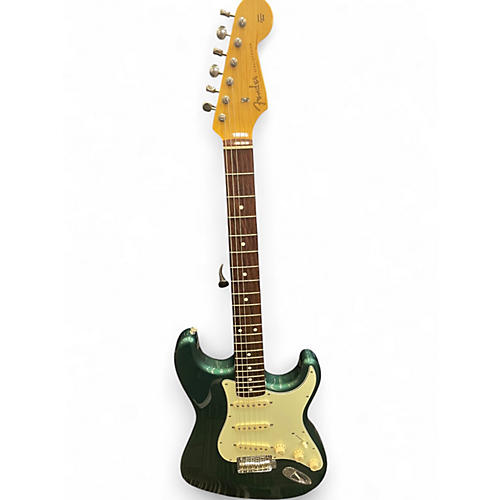 Used 2017 Fender Hybrid 60s Stratocaster SGM Sherwood Green Solid Body Electric Guitar Sherwood Green
