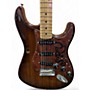 Used 2017 Fender LIMITED EDITION SHEDUA STRAT NATURAL Solid Body Electric Guitar NATURAL