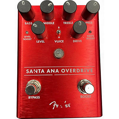 Used 2017 Fender SANTA ANA OVERDRIVE Effect Pedal