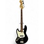 Used 2017 Fender Standard Jazz Bass Black Electric Bass Guitar Black