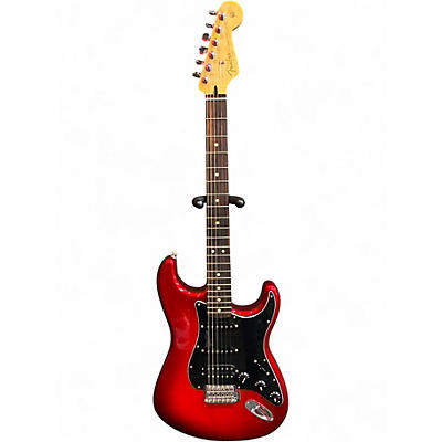 Used 2017 Fender Standard Stratocaster Candy Apple Red Solid Body Electric Guitar