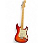 Used 2017 Fender Standard Stratocaster HSS Plus Top Aged Cherry Burst Solid Body Electric Guitar Aged Cherry Burst