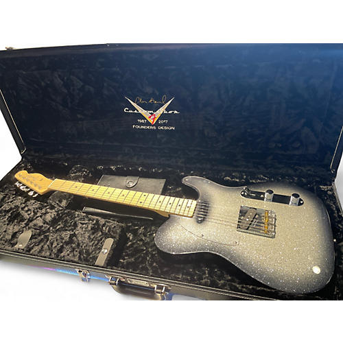 Used 2017 Fender custom shop Alan Hamel founders edition telecaster Black Solid Body Electric Guitar Black