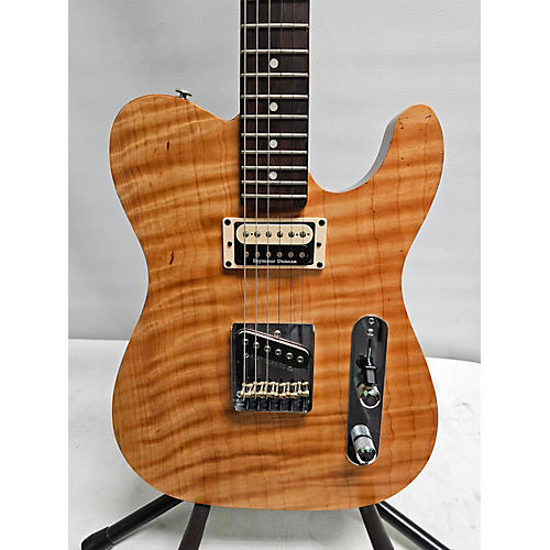 G&L Used 2017 G&L ASAT Classic Bluesboy Semi-hollow Natural Hollow Body Electric Guitar Natural