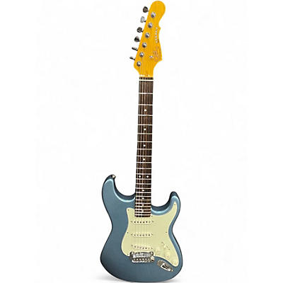 Used 2017 G&L USA Legacy Blue Solid Body Electric Guitar
