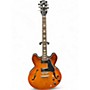 Used 2017 Gibson ES335 BROWN Hollow Body Electric Guitar BROWN