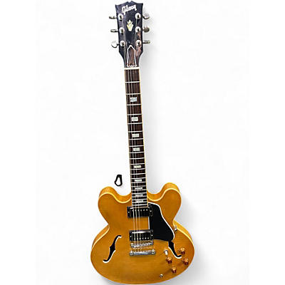 Used 2017 Gibson ES335 Figured Natural Hollow Body Electric Guitar