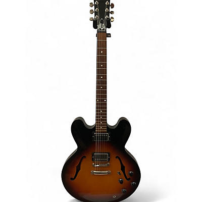 Used 2017 Gibson ES335 Vintage Sunburst Hollow Body Electric Guitar