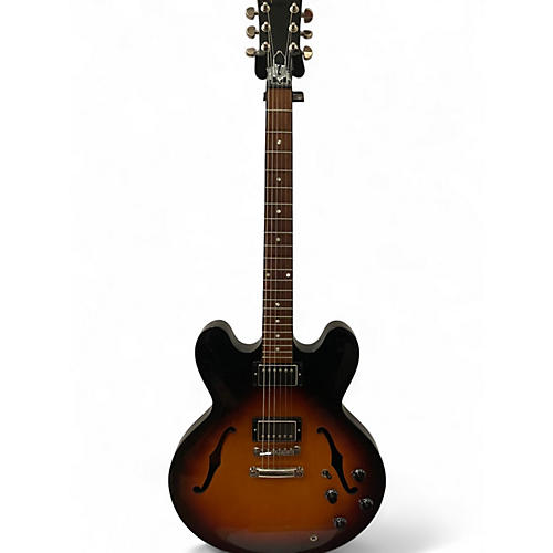 Used 2017 Gibson ES335 Vintage Sunburst Hollow Body Electric Guitar Vintage Sunburst