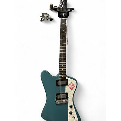Used 2017 Gibson Firebird Blue Solid Body Electric Guitar