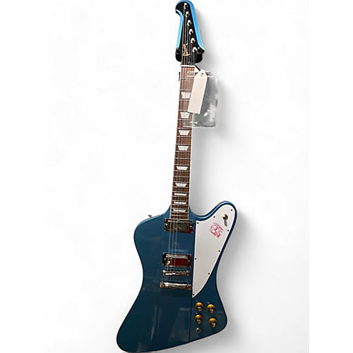 Gibson Used 2017 Gibson Firebird T Pelham Blue Solid Body Electric Guitar Pelham Blue