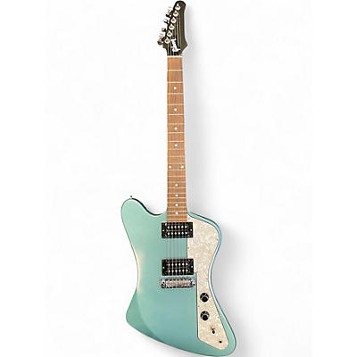 Used 2017 Gibson Firebird Zero TEAL Solid Body Electric Guitar