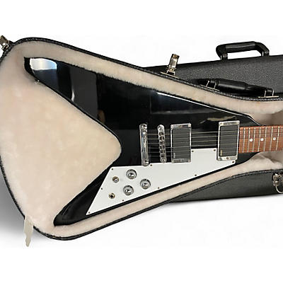 Used 2017 Gibson Flying V HP Black Solid Body Electric Guitar