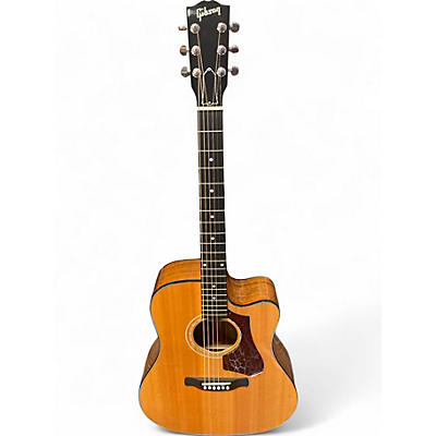 Used 2017 Gibson HP 635 Antique Natural Acoustic Electric Guitar