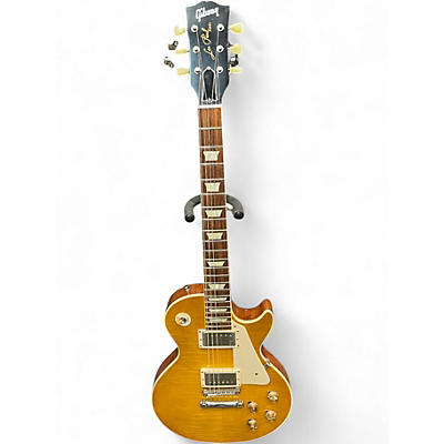 Used 2017 Gibson  LES PAUL CUSTOM SHOP Lemonburst Solid Body Electric Guitar
