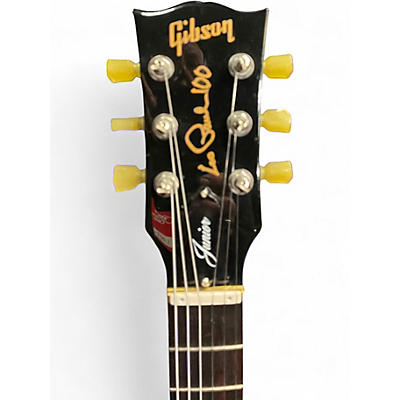 Used 2017 Gibson LP JUNIOR 100TH Sunburst Solid Body Electric Guitar