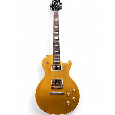 Used 2017 Gibson Les Paul Classic T Gold Top Solid Body Electric Guitar