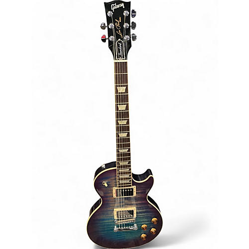 Used 2017 Gibson Les Paul Standard BLUEBERRY BURST Solid Body Electric Guitar BLUEBERRY BURST