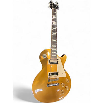 Used 2017 Gibson Les Paul Standard Gold Top Solid Body Electric Guitar