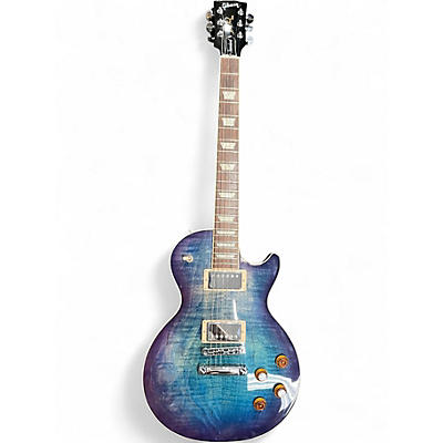 Used 2017 Gibson Les Paul Standard T Blueberry Burst Solid Body Electric Guitar