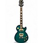 Used 2017 Gibson Les Paul Studio Deluxe Blue Agave Solid Body Electric Guitar Blue Agave