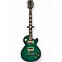 Used 2017 Gibson Les Paul Studio Deluxe IV Caribbean Night Solid Body Electric Guitar Caribbean Night