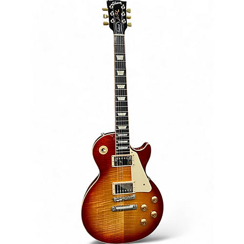 Gibson Used 2017 Gibson Les Paul Traditional  Cherry Sunburst Solid Body Electric Guitar Cherry Sunburst