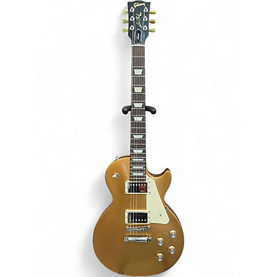 Used 2017 Gibson Les Paul Tribute Gold Top Solid Body Electric Guitar