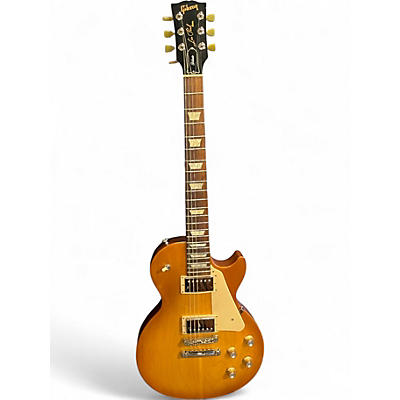 Used 2017 Gibson Les Paul Tribute Lemonburst Solid Body Electric Guitar
