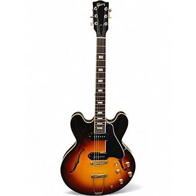 Used 2017 Gibson MEMPHIS ES330 SUNSET BURST Hollow Body Electric Guitar
