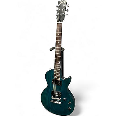 Used 2017 Gibson S Series Denim Blue Solid Body Electric Guitar