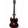 Used 2017 Gibson SG Cherry Solid Body Electric Guitar Cherry