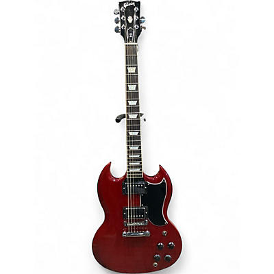 Used 2017 Gibson SG Red Solid Body Electric Guitar