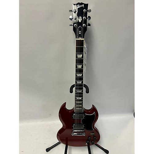 Gibson Used 2017 Gibson SG Standard Cherry Solid Body Electric Guitar Cherry