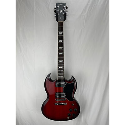 Gibson Used 2017 Gibson SG Standard T Crimson Burst Solid Body Electric Guitar