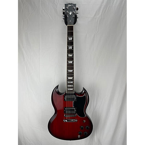 Gibson Used 2017 Gibson SG Standard T Crimson Burst Solid Body Electric Guitar Crimson Burst