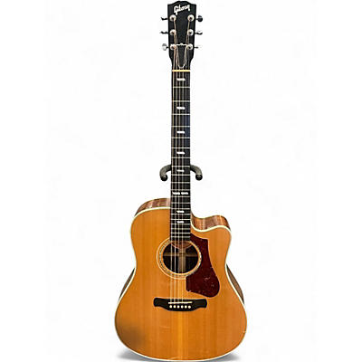 Used 2017 Gibson hp 735 R Natural Acoustic Electric Guitar