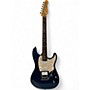Used 2017 Godin Session Blue Solid Body Electric Guitar Blue