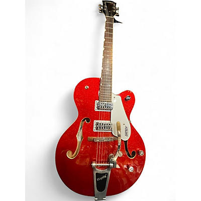 Used 2017 Gretsch Guitars G5420T Electromatic RED SPARKLE Hollow Body Electric Guitar