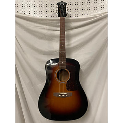 Guild Used 2017 Guild D-40 Color Sunburst Acoustic Guitar