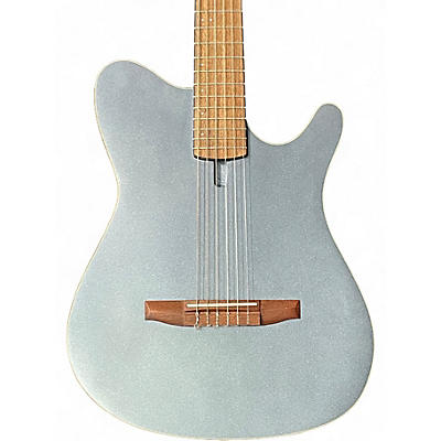 Used 2017 Ibanez FHR10N Royal Blue Saphire Classical Acoustic Electric Guitar