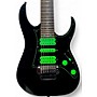 Used Ibanez Used 2017 Ibanez UV70 Universe Steve Vai Signature 7 String Black Solid Body Electric Guitar Black