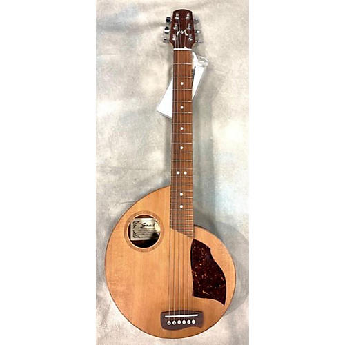 Used 2017 MONTANA GUITAR SHOP THE SNAIL TRAVEL CUSTOM Natural Acoustic Guitar Natural