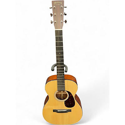 Used 2017 Martin Custom Shop 0-18 Natural Acoustic Electric Guitar