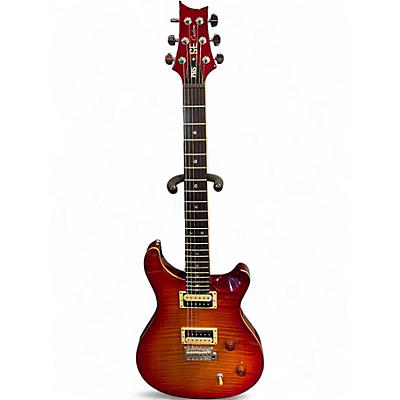 Used 2017 PRS SE Custom 22 Cherry Sunburst Solid Body Electric Guitar