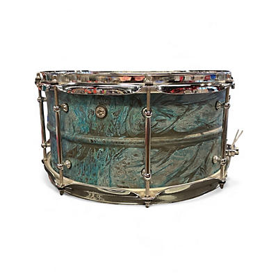 Used 2017 Pork Pie 13in Brass Patina Brass Patina Drum