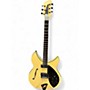 Used 2017 Rickenbacker 360 WB SPC Rose Morris Light Mocha Cream Hollow Body Electric Guitar Light Mocha Cream