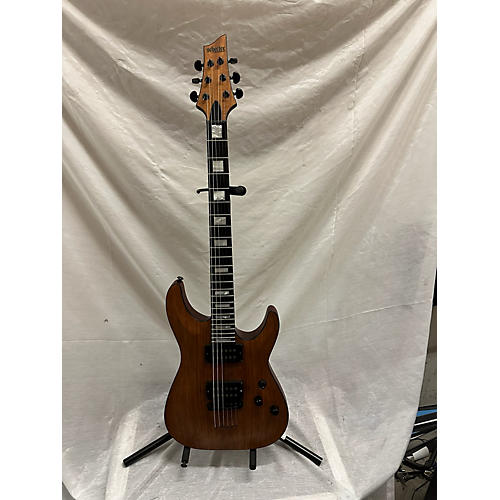 Schecter Guitar Research Used 2017 Schecter Guitar Research C1 Koa Koa Solid Body Electric Guitar koa