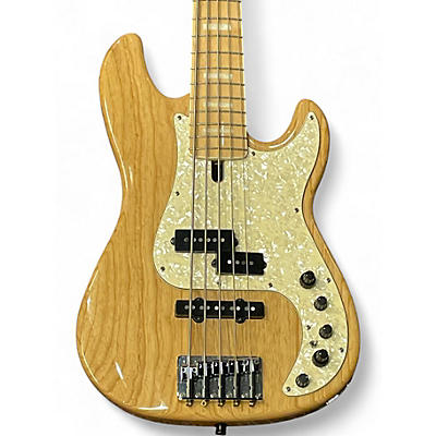 Used 2017 Sire Marcus Miller P7 Alder 5 String Natural Electric Bass Guitar